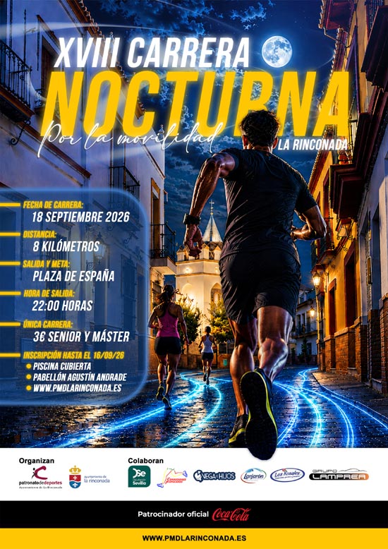 XVIII Carrera Nocturna La Rinconada por la Movilidad