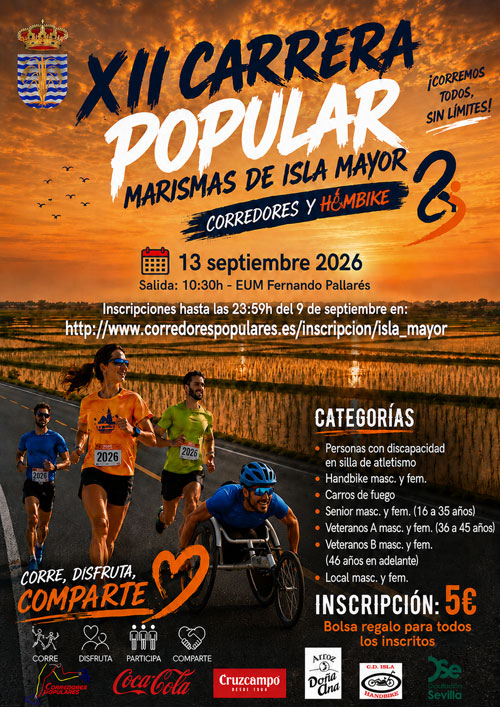 XII Carrera Popular Marismas de Isla Mayor