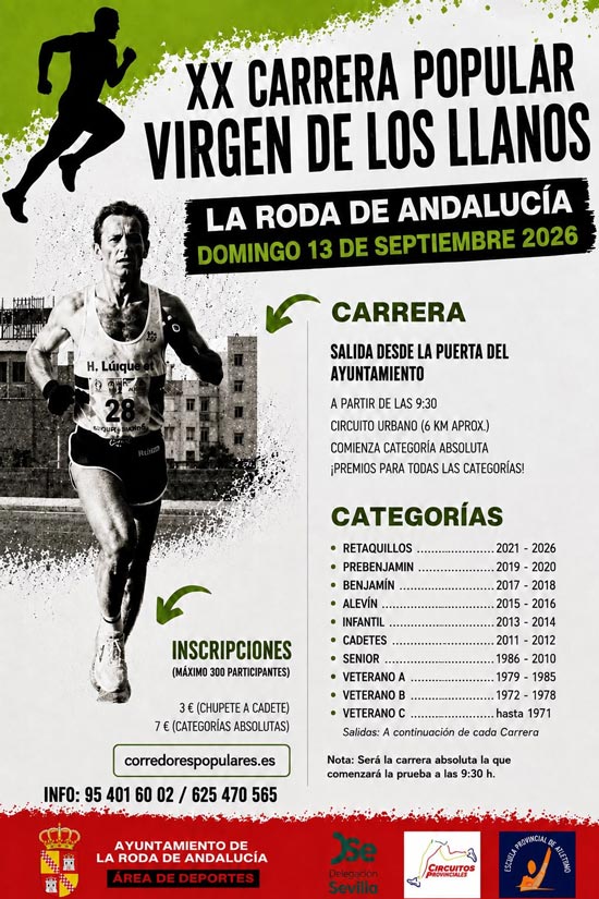 XX Carrera Popular Virgen de los Llanos