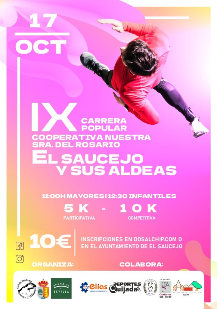 IX Carrera Popular «Cooperativa Ntra. Sra. del Rosario» El Saucejo y sus Aldeas