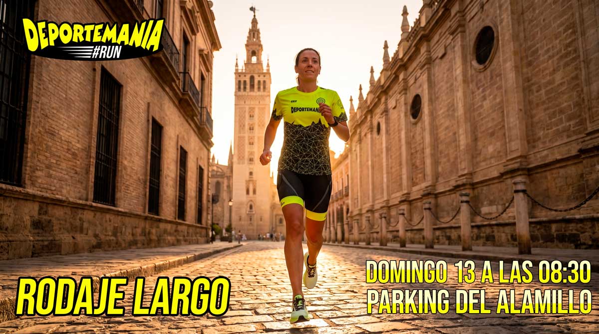 Rodaje de todo el equipo de Deportemania #Run el domingo 13 de septiembre